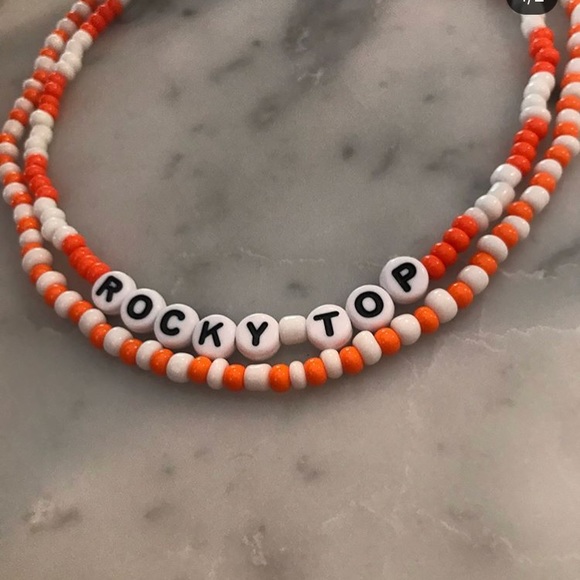 University of Tennessee Glass Beaded Choker - Picture 2 of 4